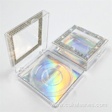 square rhinestone glitter lashes boxes